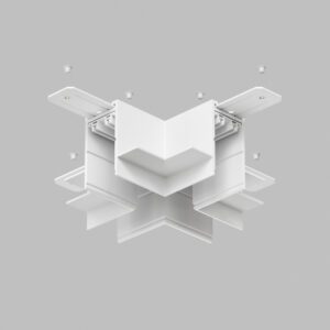 TR2114-WH Коннектор трека SMART для ГКЛ , "X" образный, механический , белый